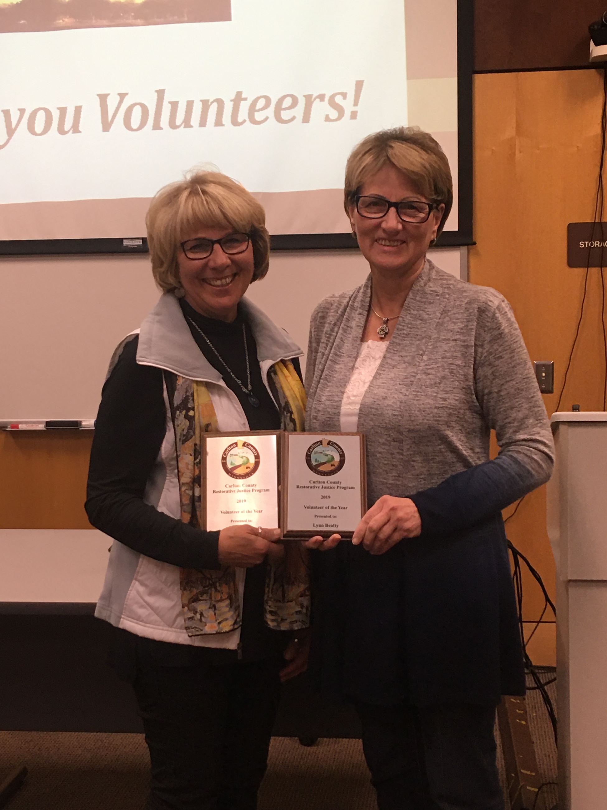 2019 Volunteer of Year Award Winners